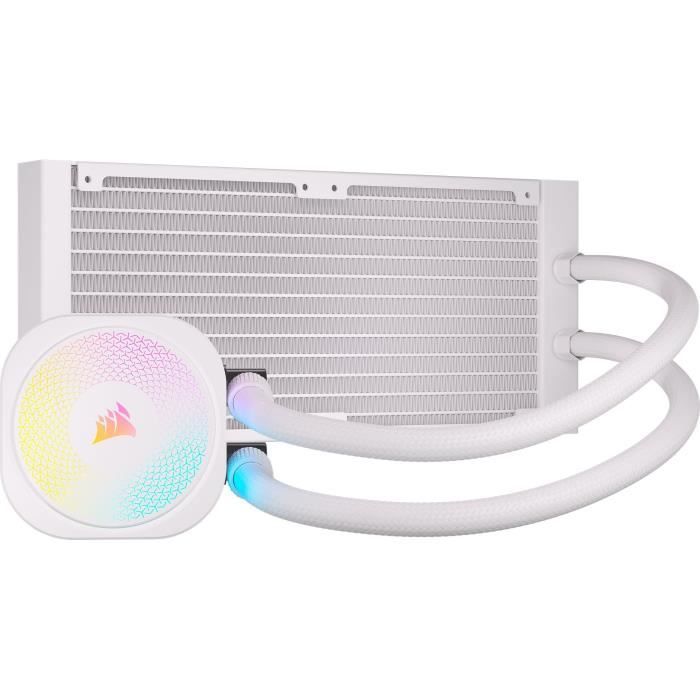 Raffreddamento a liquido - CORSAIR - iCUE LINK TITAN 240 RX - RGB - Bianco