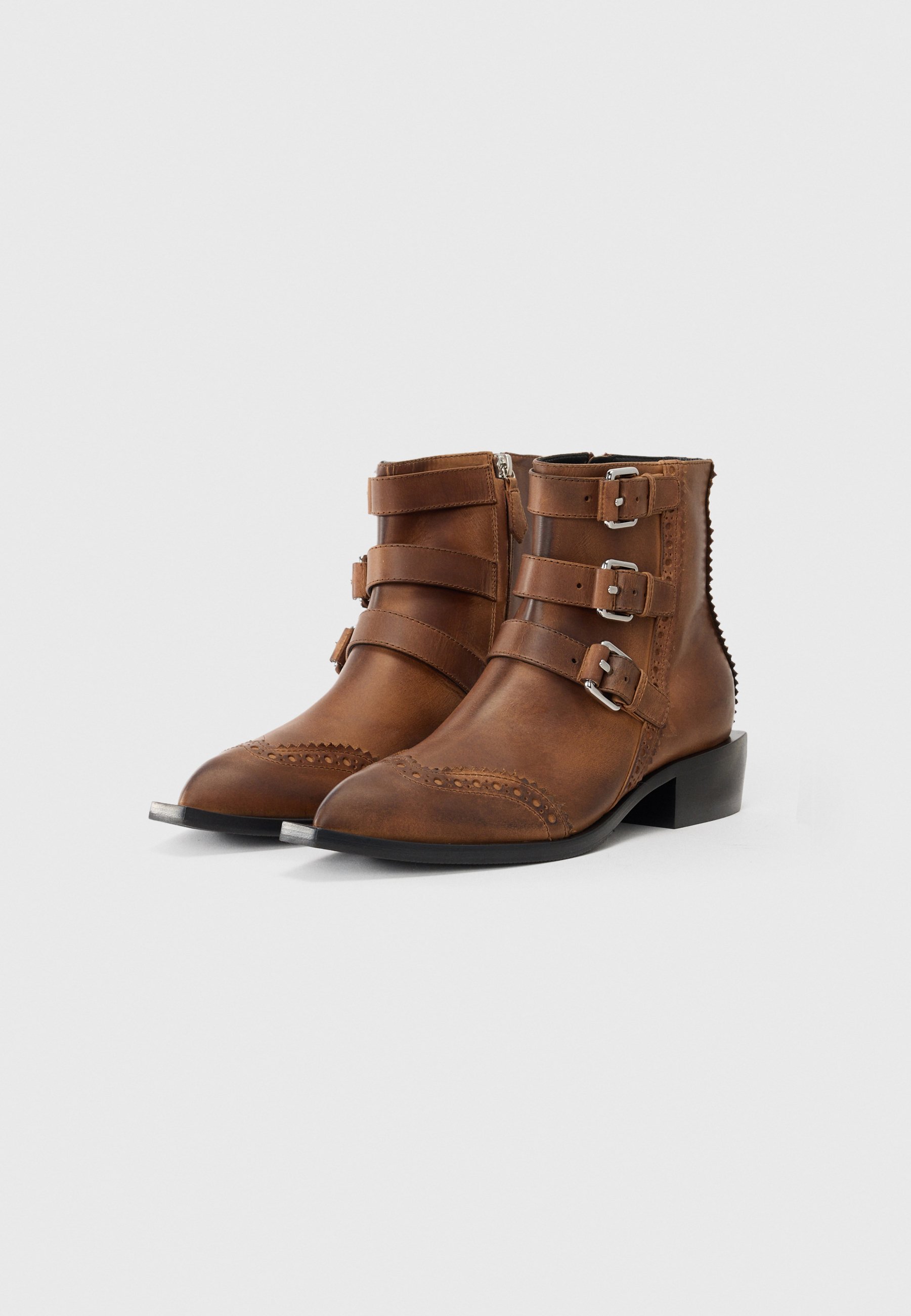 MOSCHINO Cowboy/biker enkellaars - noce