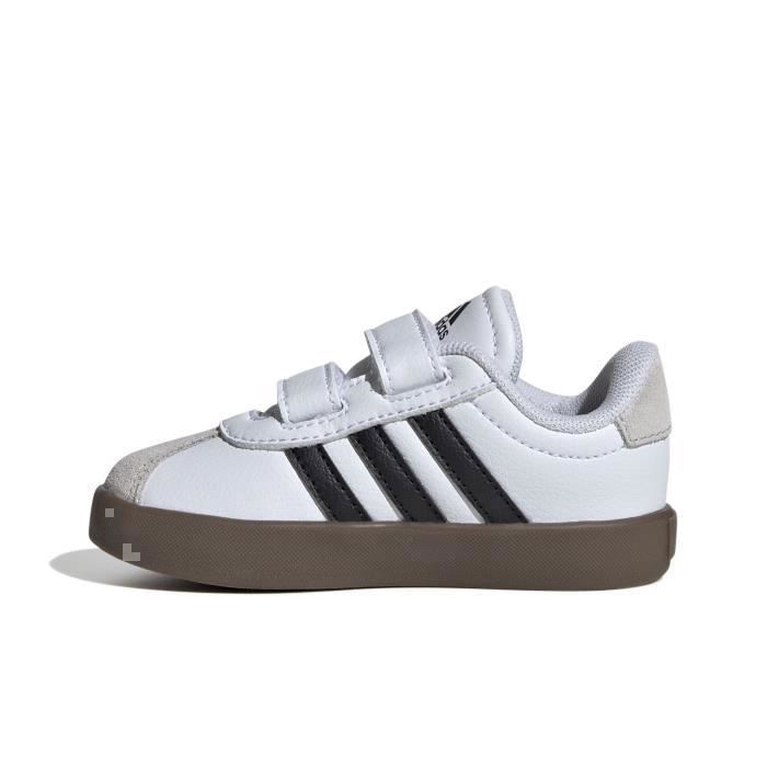 Scarpe per neonati - Adidas - Vl Court 3.0 Cf I - Bianco - Velcro - Piatto