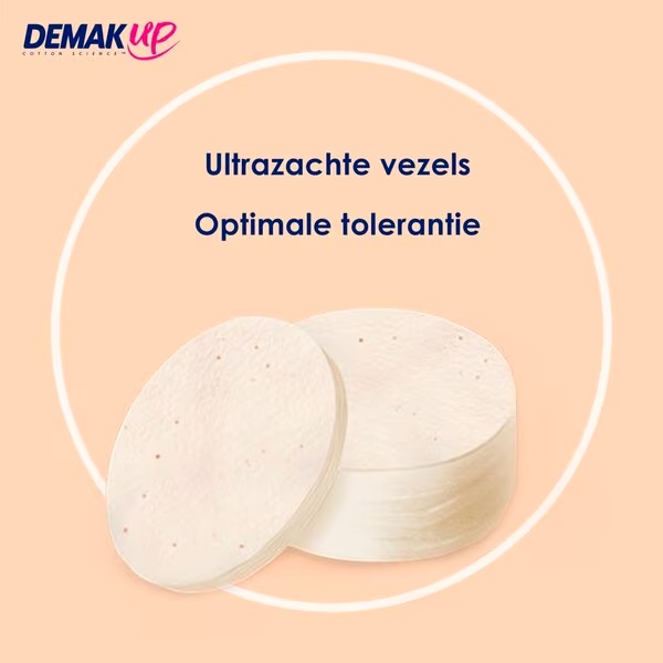 Demak'Up Sensitive okrugli pamučni jastučići<br>64 komada