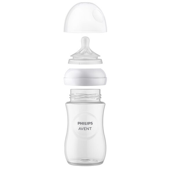 Philips Avent SCY964/02 cuclji za stekleničko Speed 4 Natural Sucking Reflex, 3 m+, 2 kosa
