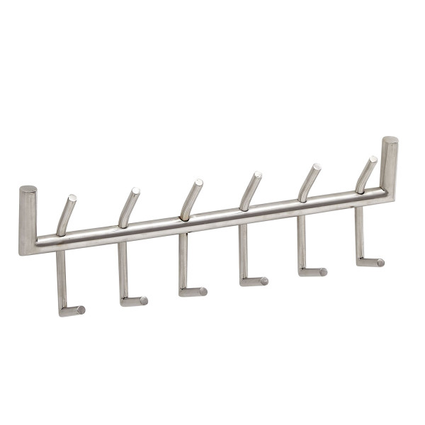 FineBuy Wieszak ścienny metal srebrny