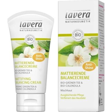 Lavera Mattierende Balancecreme Mattifying Balancing Face Cream Grønn te 50 ml 50 ml