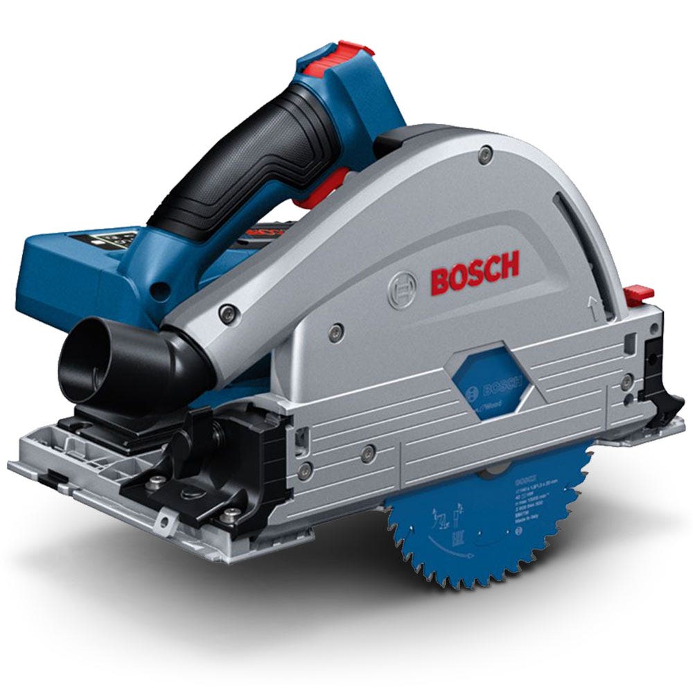 Serra de imersão sem escova BOSCH 18V BITURBO Skin - GKT 18V-52 GC