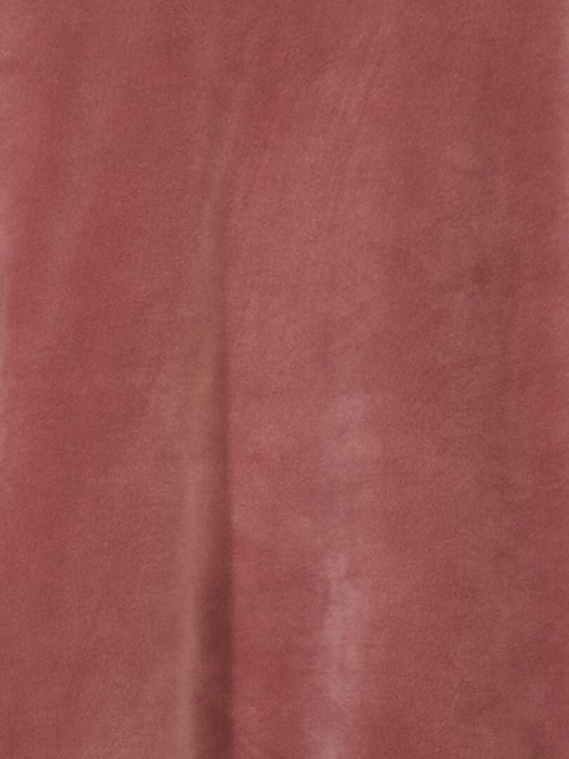 Moletom de veludo - ROSA