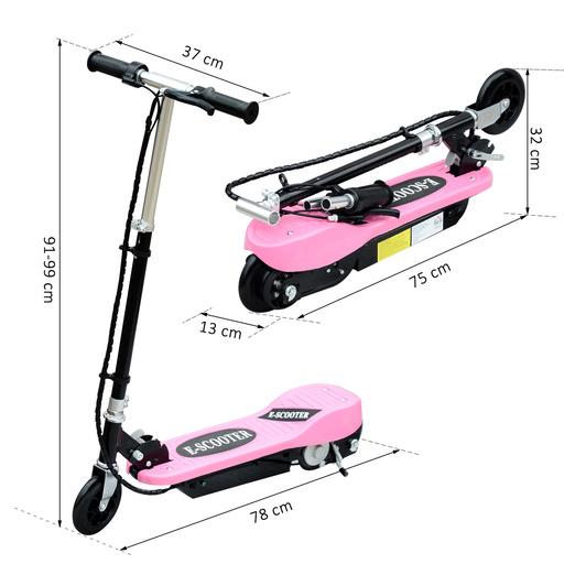 Homcom Folding Electric Scooter