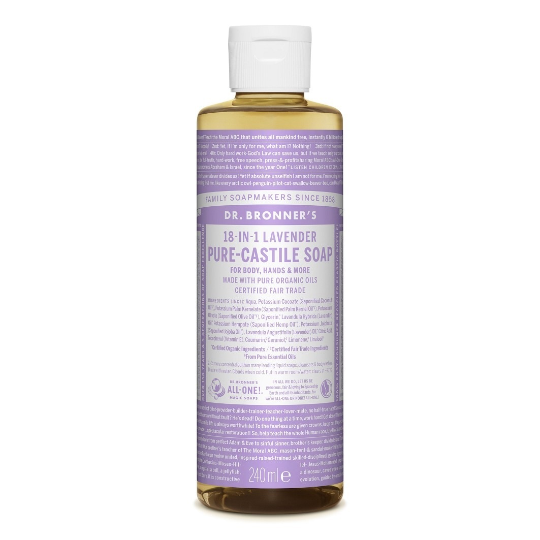 Dr. Bronners mydlo na ruky s levanduľou - 60 ml