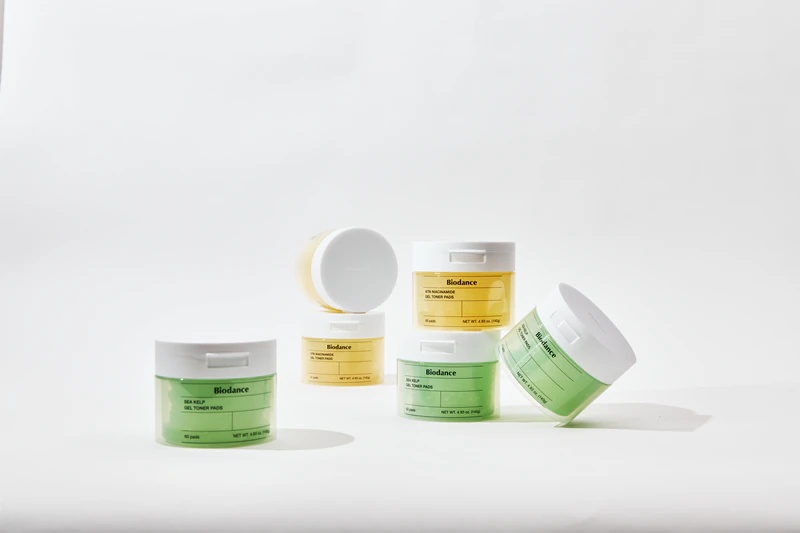 Biodance Sea Kelp Gel Toner Pads ir nomierinoši, tonizējoši sejas spilventiņi.