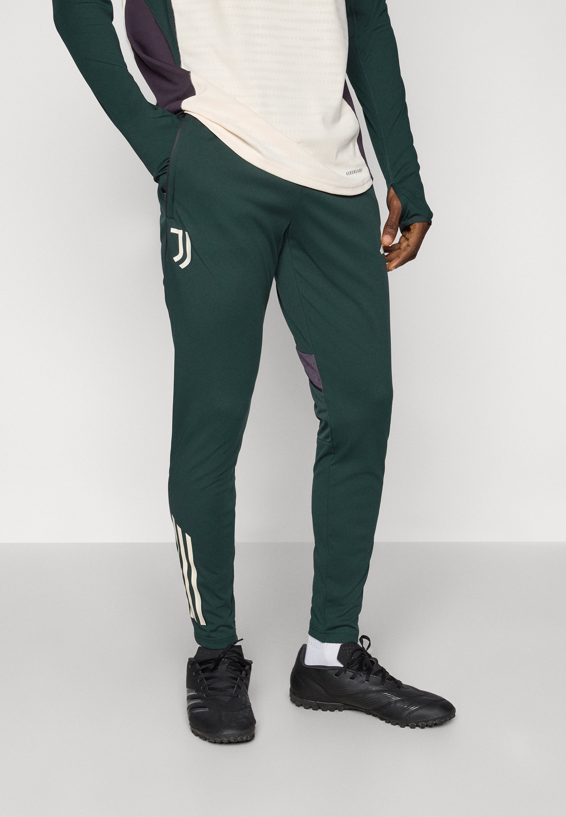 Pantalon adidas Performance JUVENTUS - Tenue de club - Vert anthracite
