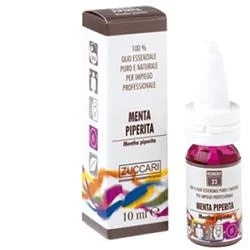 Huile essentielle naturelle ZUCCARI à la menthe poivrée 10 ml Aromathérapie et bien-être