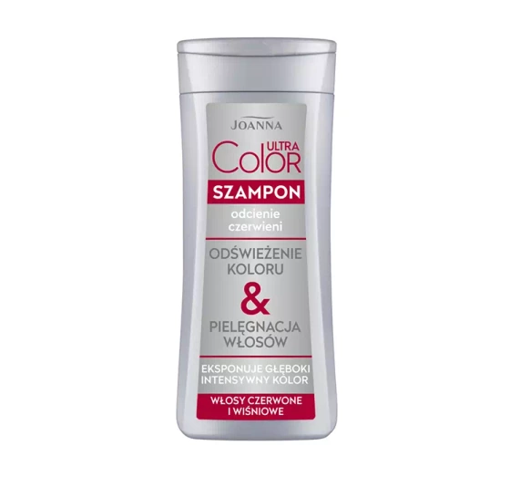 Joanna Ultra Color szampon do włosów odcienie czerwieni 200ml