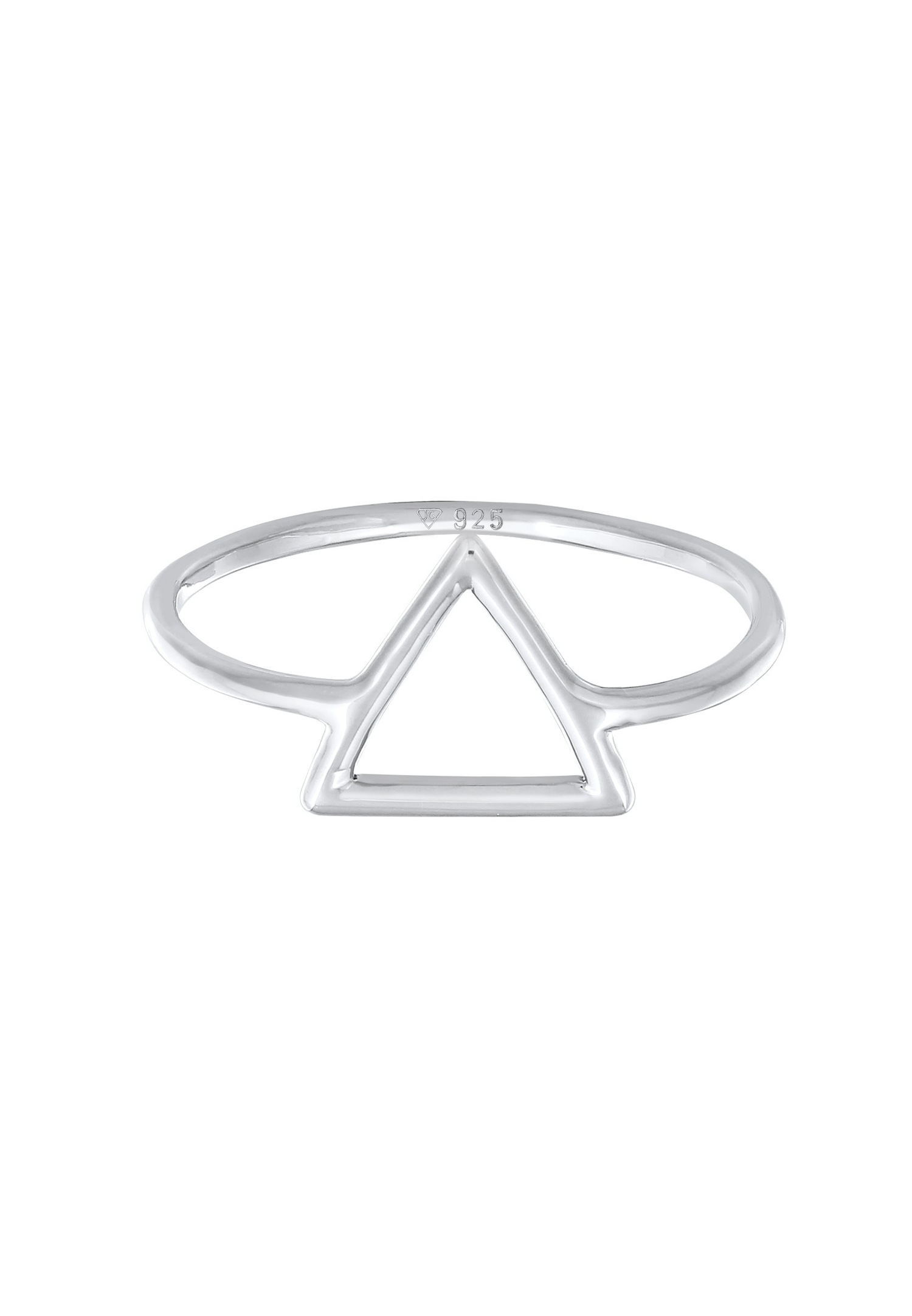 Elli Femmes Triangle Géo Tendance Filigrane en Argent Sterling 925