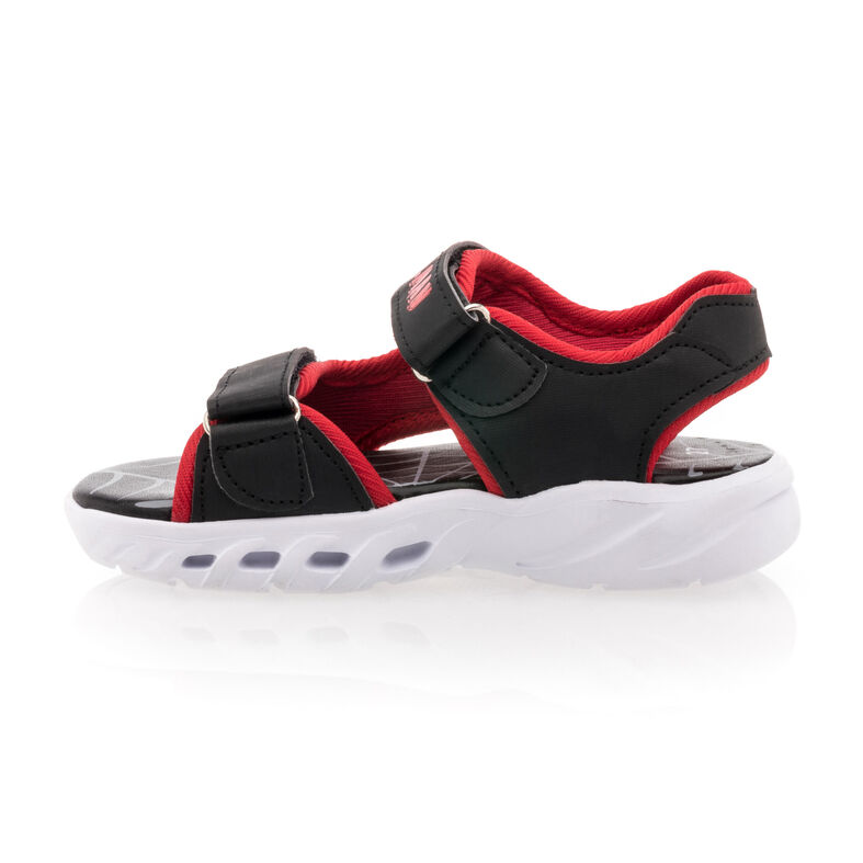 Zwarte sandalen/open teenschoenen voor jongens
