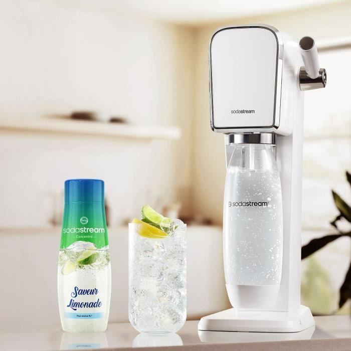 SODASTREAM-tiivisteet - 6 limonaaditiivisteen pakkaus - Valmistaa jopa 54 litraa juomia - 440 ml