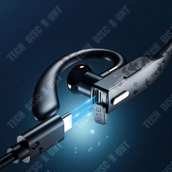 Bluetooth Headset - TD® - 500mAh Model - Waterproof - Bluetooth 5.1 - Long Battery Life
