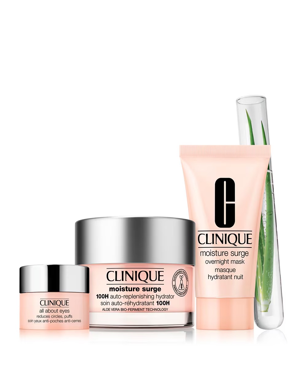 CLINIQUE MOISTURE SURGE™ NOĆNA MASKA ZA LICE - HIDRATANTNA I UMIRUJUĆA