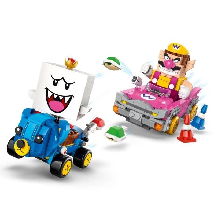 LEGO Super Mario 72038 Mario Kart – Wario e Re Boo - Set di costruzioni per bambini dagli 8 anni in su