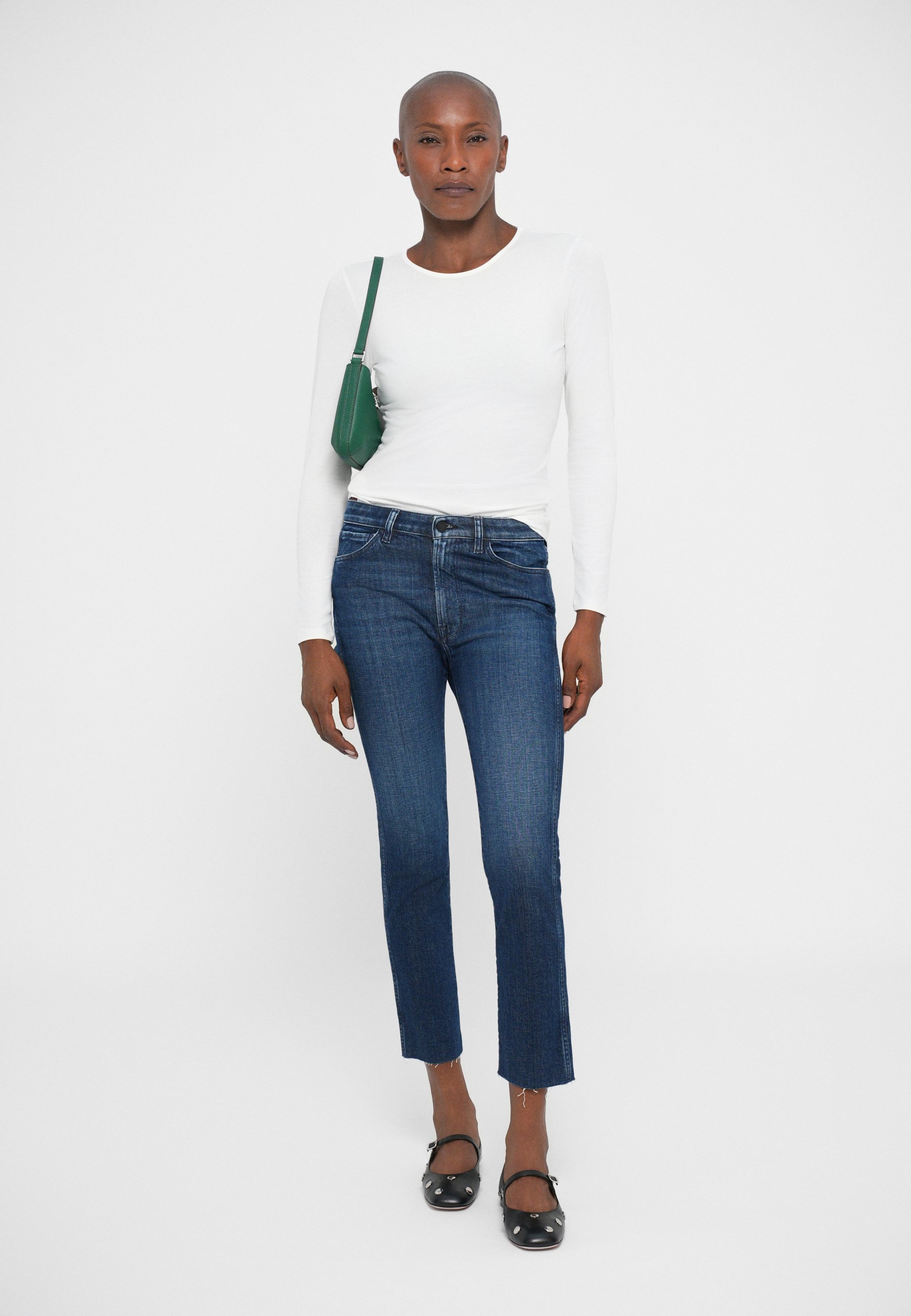 Jeans slim fit 3x1 STRAIGHT AUTHENTIC CROP - abisso