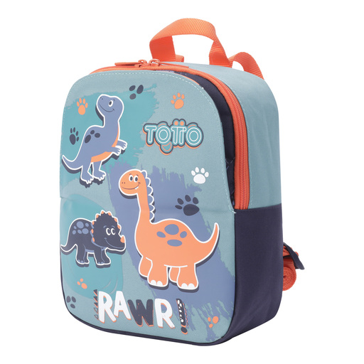  Totto Children's Backpack Dino Rangy Print