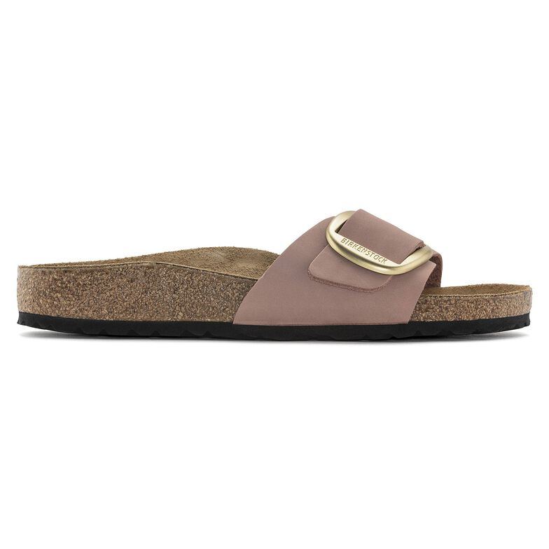 Madrid Big Buckle Pelle Nubuck - Old Rose Old Rose