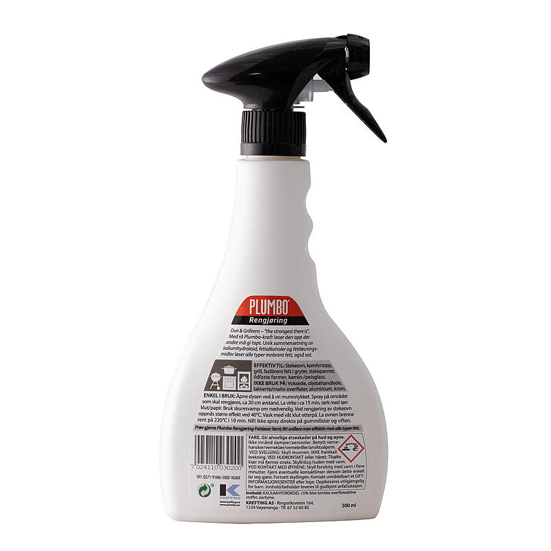Plumbo Ugns- och grillrengöring 500 ml Plumbo