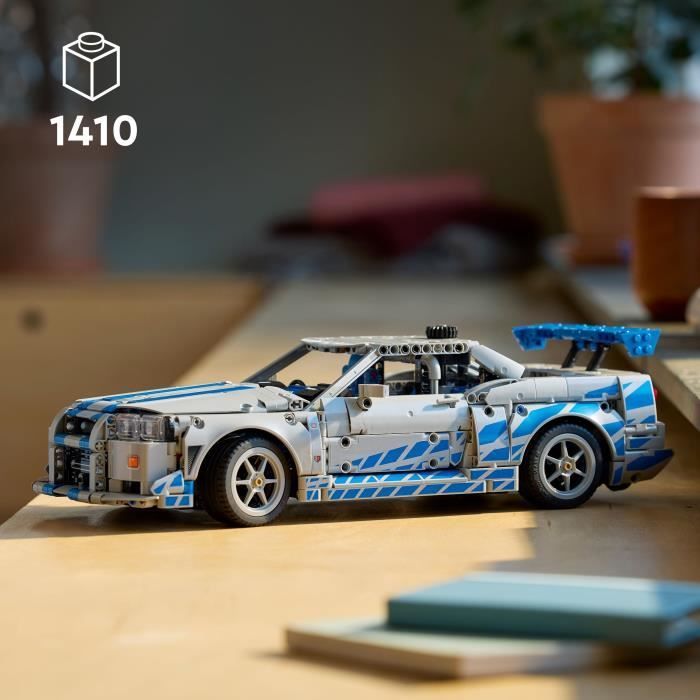 LEGO Technic 42210 Nissan Skyline GT-R (R34) + Velozes e Furiosos - Conjunto para Adultos
