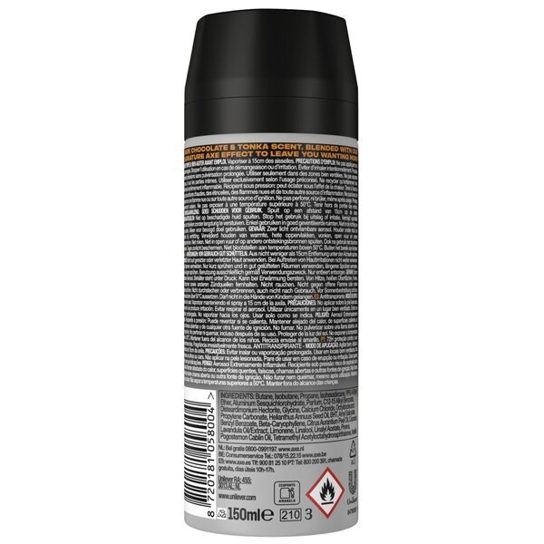 Axe Dark Temptation antiperspirant sprej 150ml