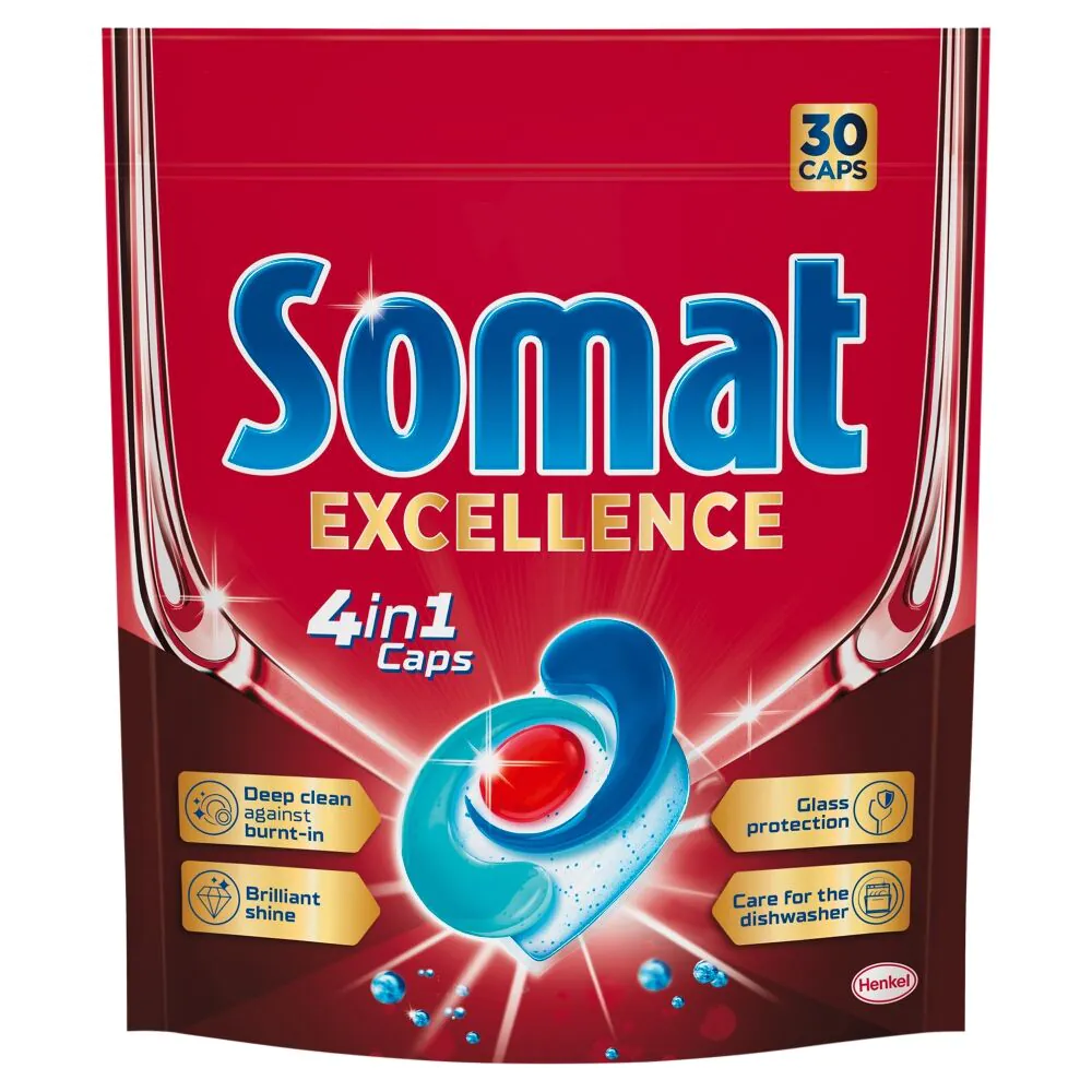 Somat Kapsułki do zmywarki Excellence 4in1 30 szt.