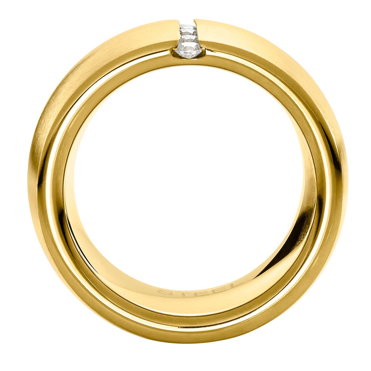 Heideman Bague Lines couleur or