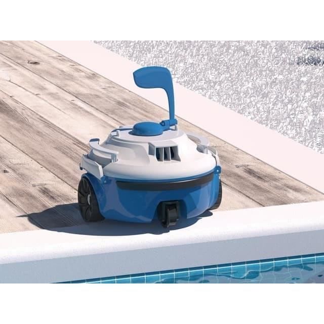 BESTWAY Above Ground Tubular Pool Kit - Steel Pro MAX™ - 427 x 250 x 100 cm - Oval + Guppy Pool Robot