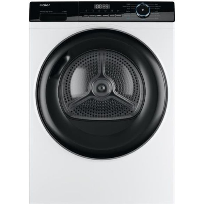 Asciugatrice a pompa di calore HAIER HD100-A2939-FR Serie I-Pro 3 - 10 kg - Bianca