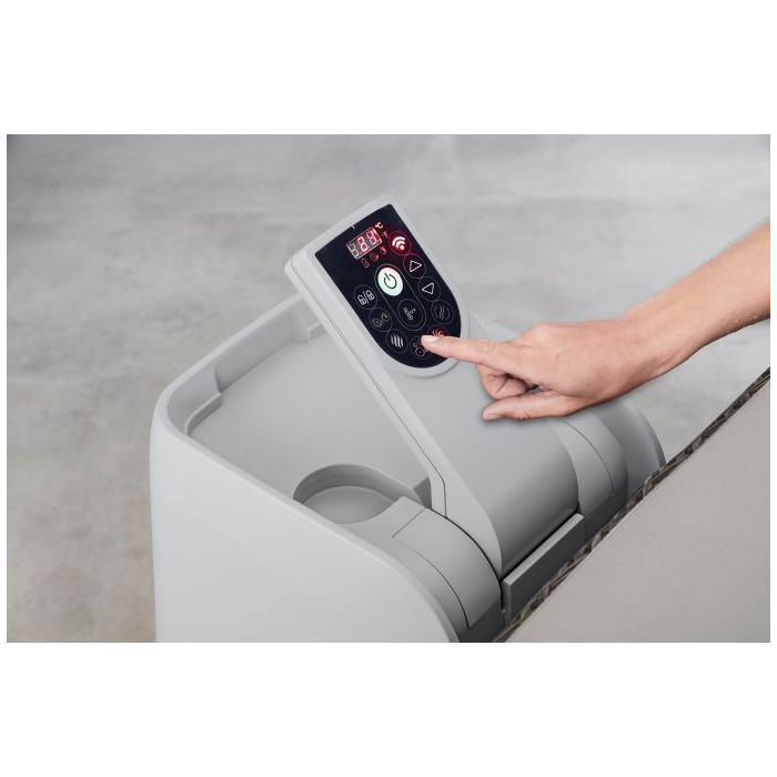BESTWAY inflatable spa - Lay-Z-Spa Cabo - 140 airjets - 180x180x71 cm - 4 to 6 seats - Square (cover, cartridge, 4 headrests)