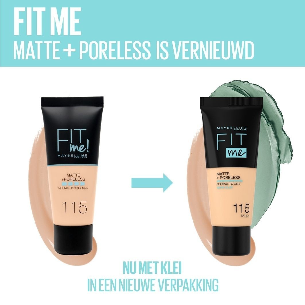 Maybelline Fit Me Matte + Poreless Foundation – 30 ml