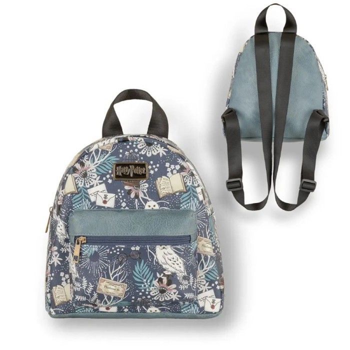 Small Harry Potter Hedwig Flower Backpack - Blue