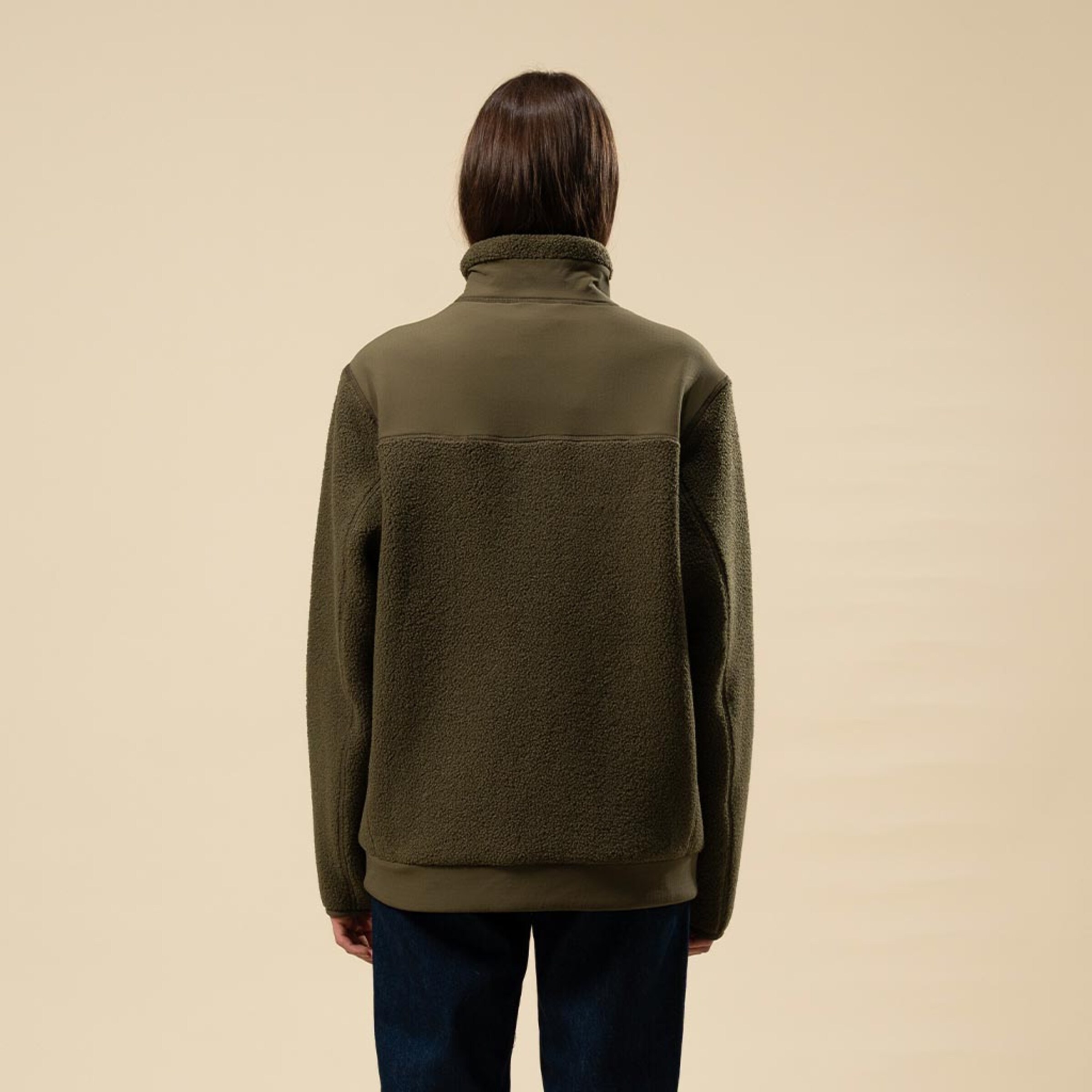 Veste polaire vert forêt pour tous les jours