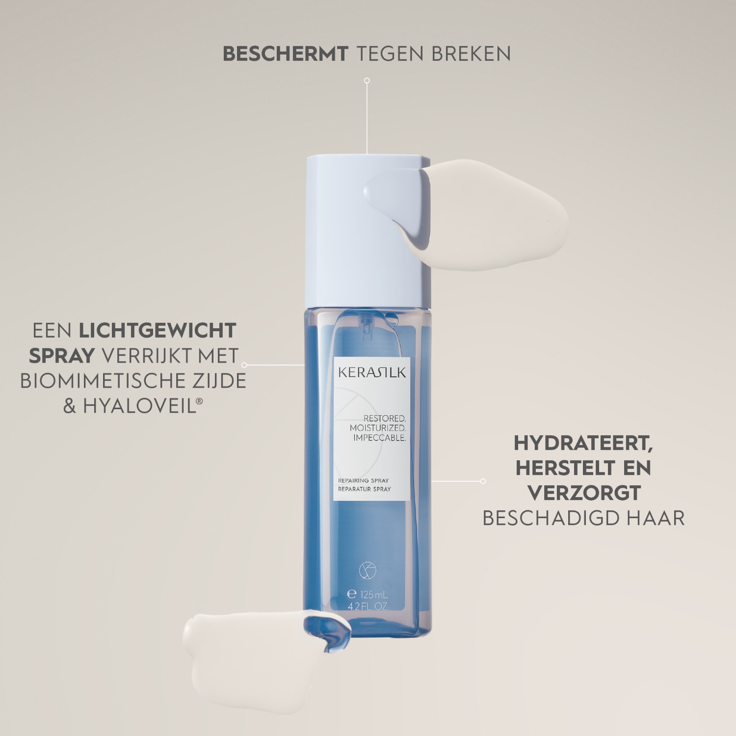 KERASILK Leave-in Conditioner Herstellende Spray - 50 ml