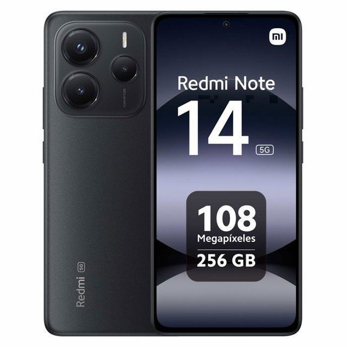 Xiaomi Redmi Note 14 5G Smartphone de 8G RAM 256G ROM - Noir - EU Version - vendu par Excellent Mi - Chargeur non inclus