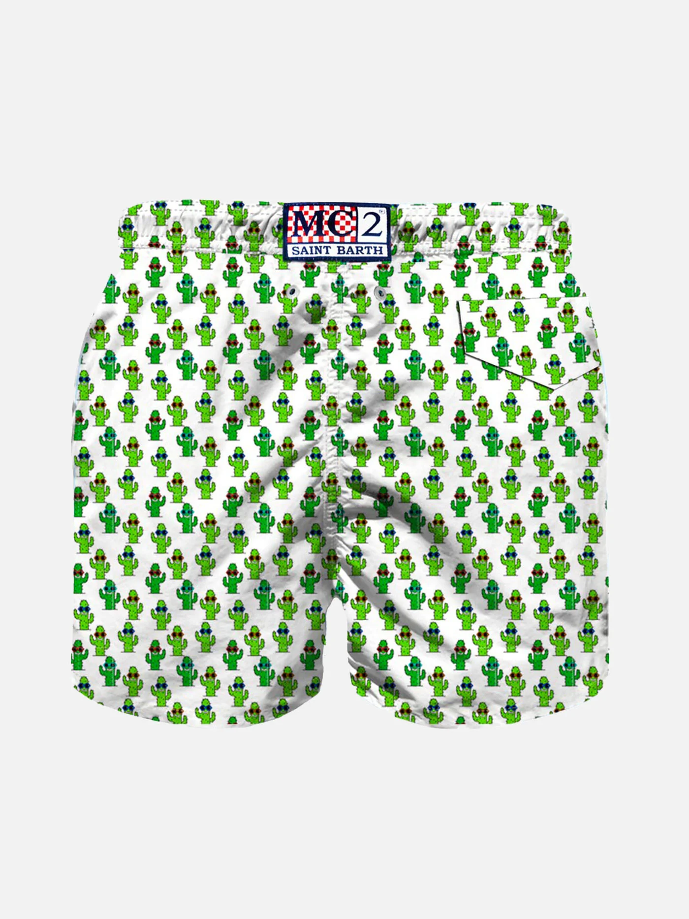 Maillot de bain garçon en tissu léger à imprimé cactus