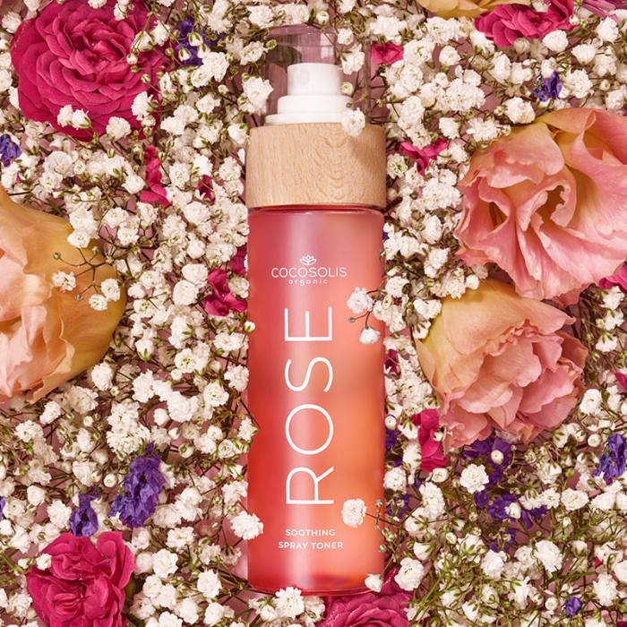 Spray viso alla rosa Cocosolis