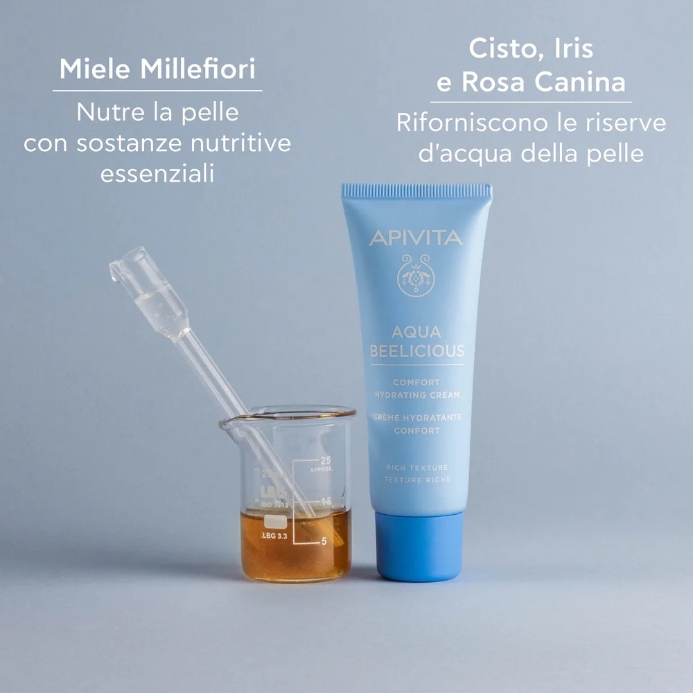 APIVITA Apivita Aqua Beelicious Comfort Cream 40 ml hydraterende crème