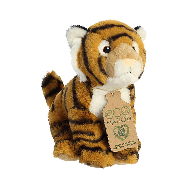 FunToys Pehmolelu 20 cm, tiikeri, eko