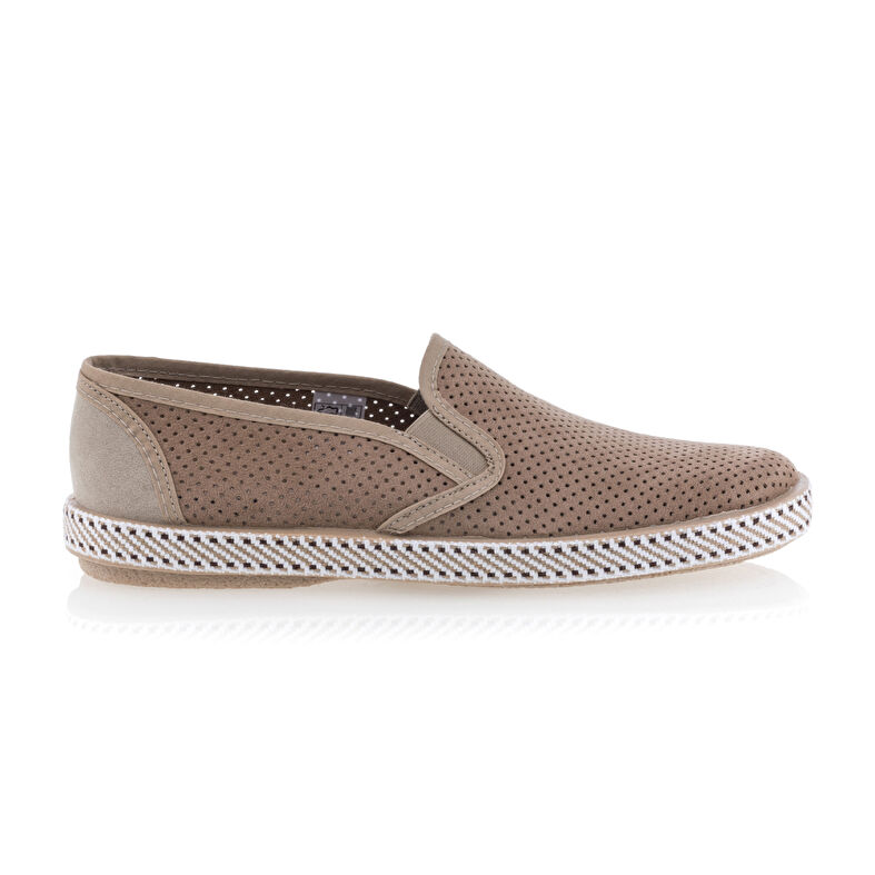 Sapatos confortáveis masculinos bege