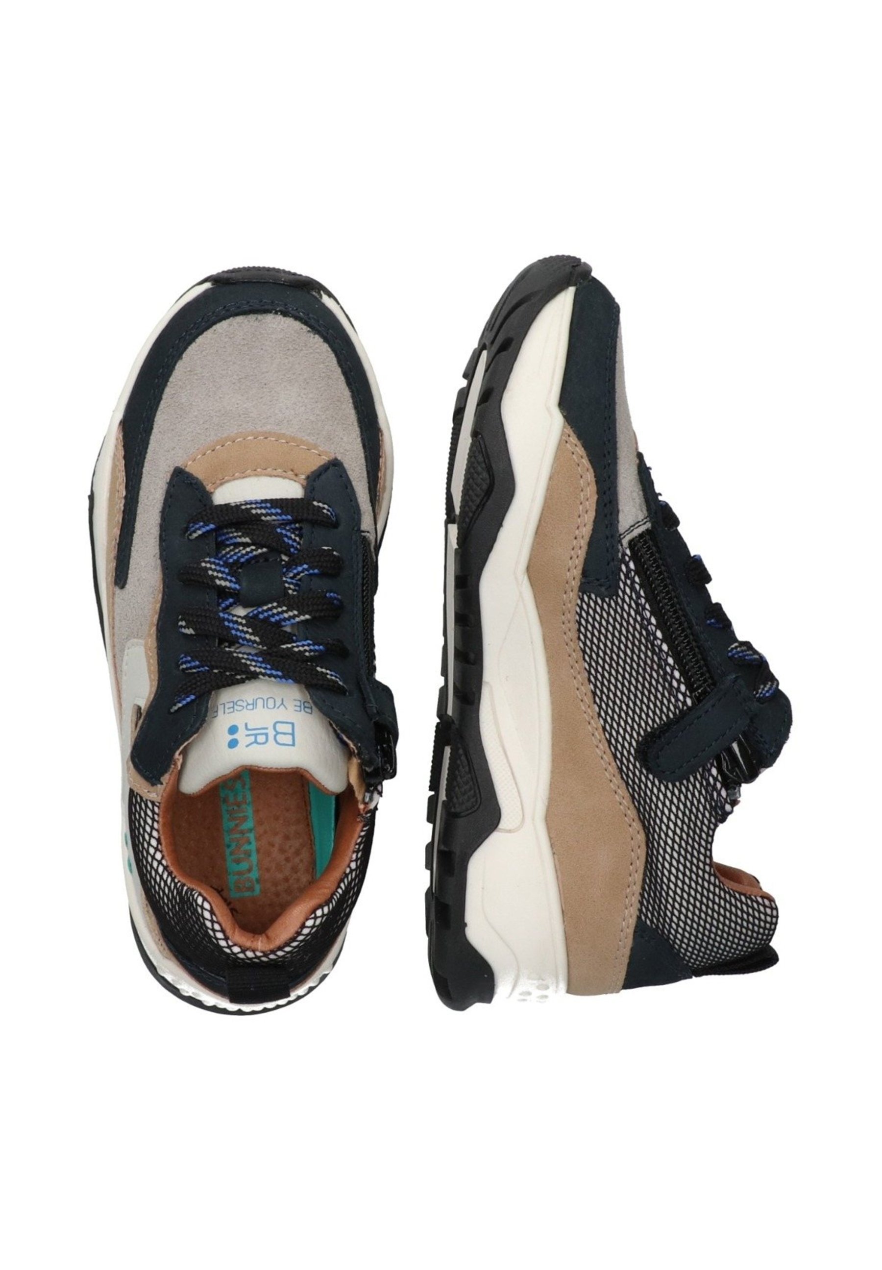 Sapatos de bebê BunniesJR - azul