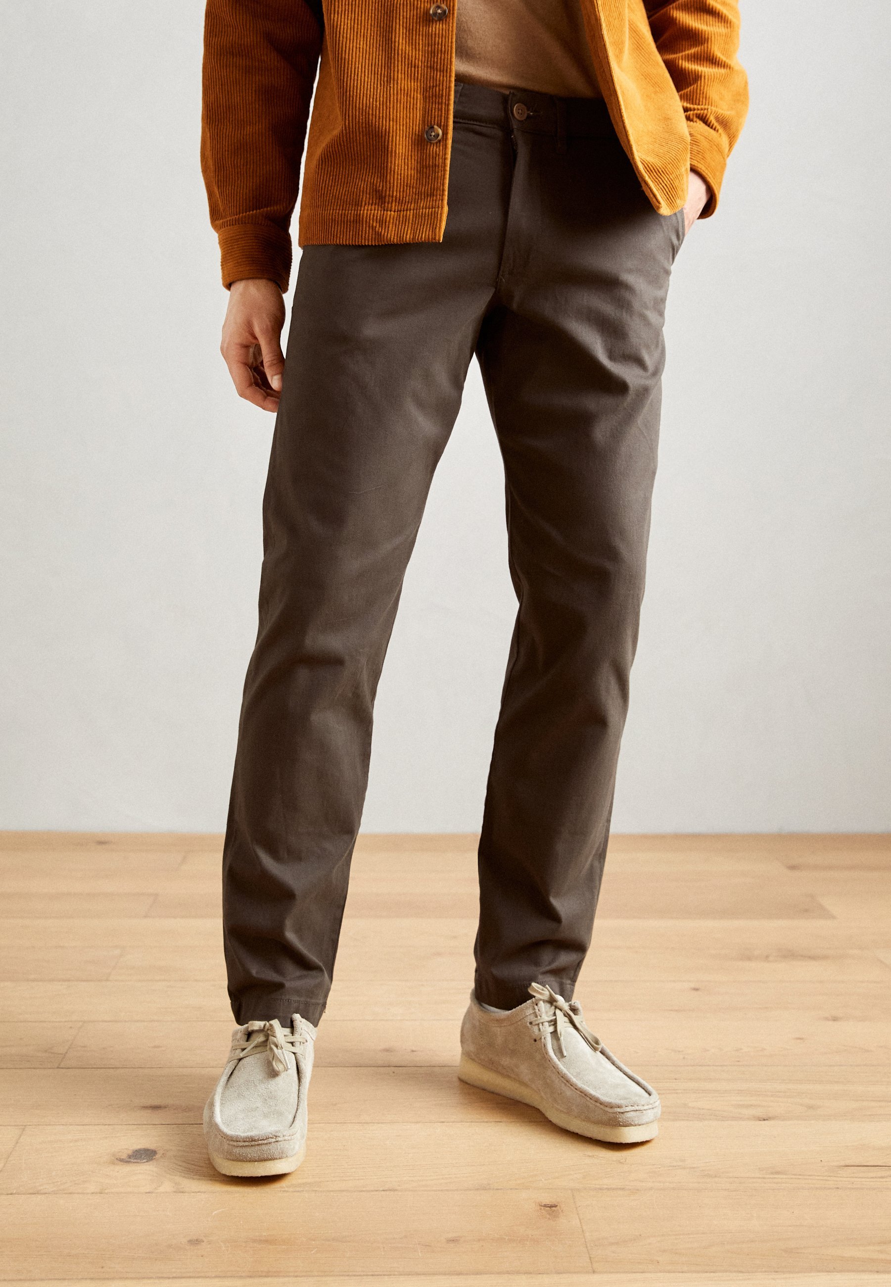 Džíny INDICODE JEANS Chino - havraní