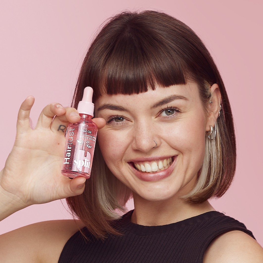Vlasový olej Hairlust na rozštiepené končeky – 45 ml
