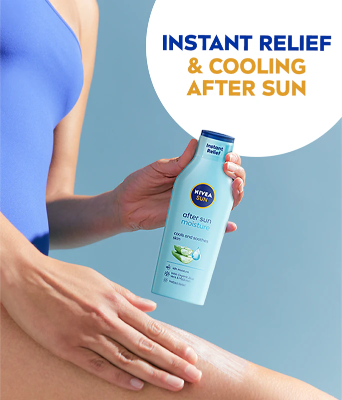 NIVEA SUN After Sun leite hidratante pós-sol com aloe vera