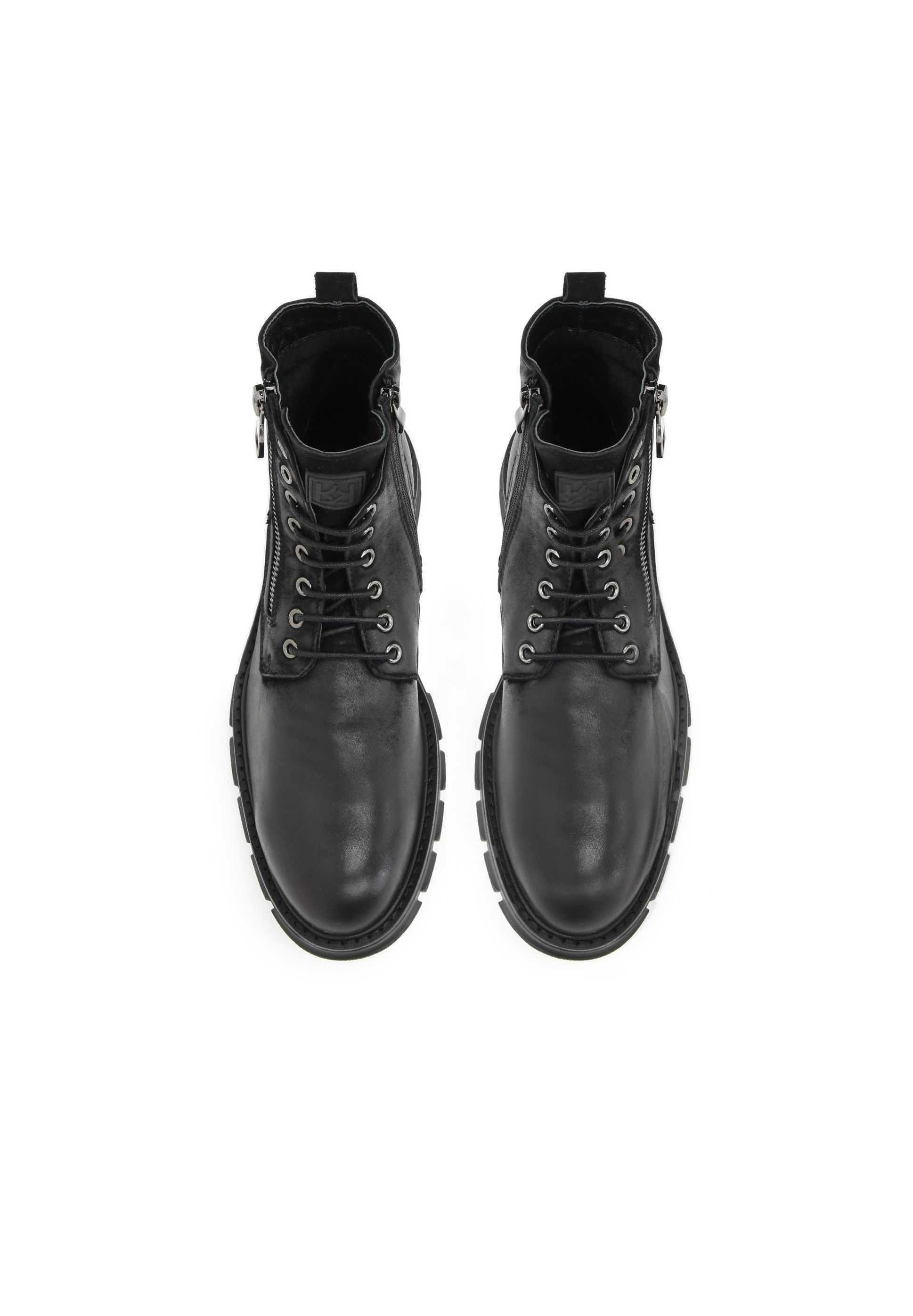Bottines Kazar BERGEN à lacets - noires