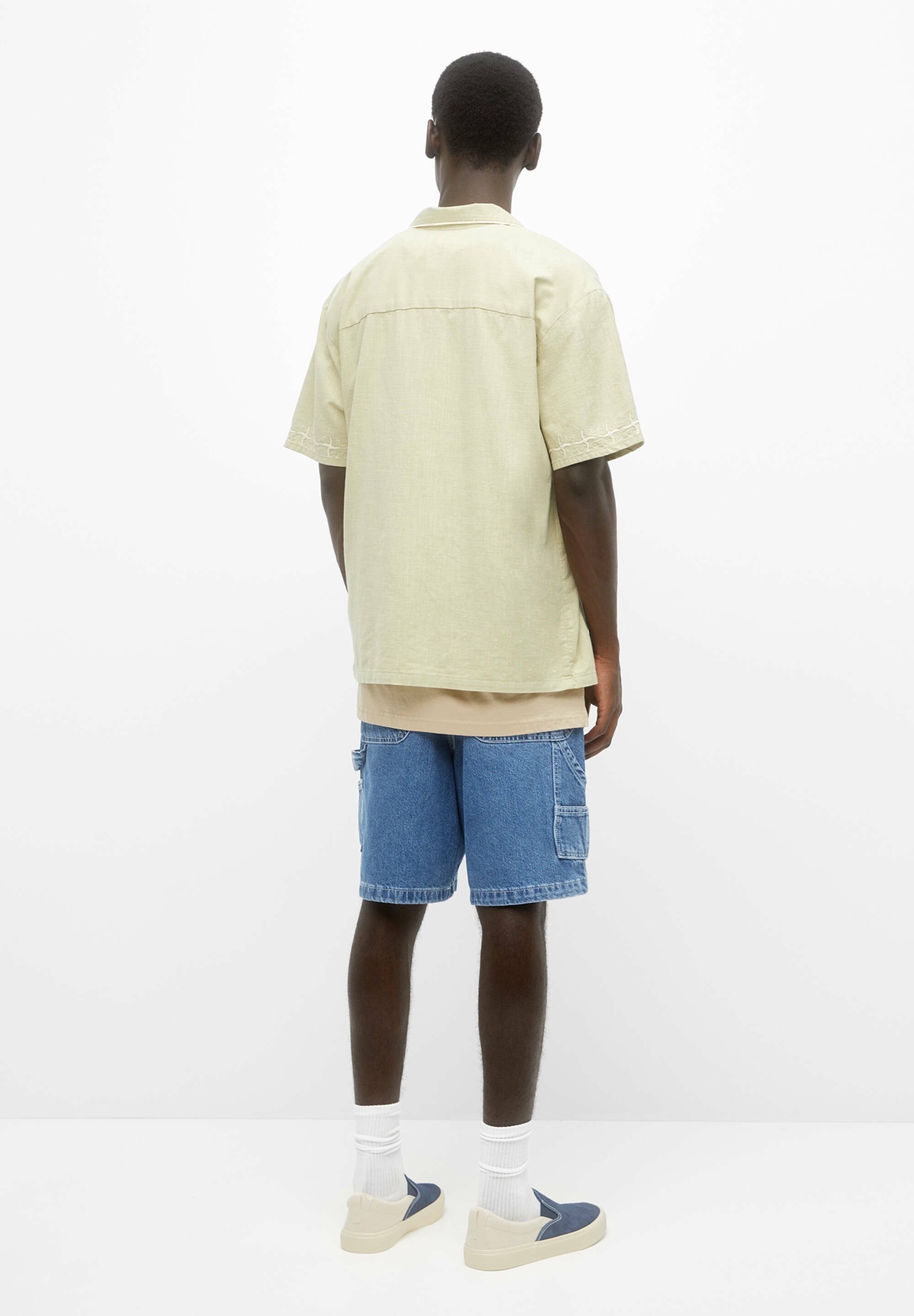 PULL&BEAR shirt - lichtgroen