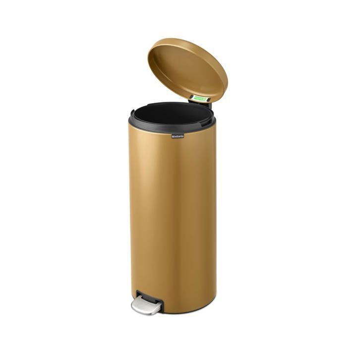 Poubelle à Pédale - Brabantia - NewIcon - 30L - Soft-Close - Warm Gold