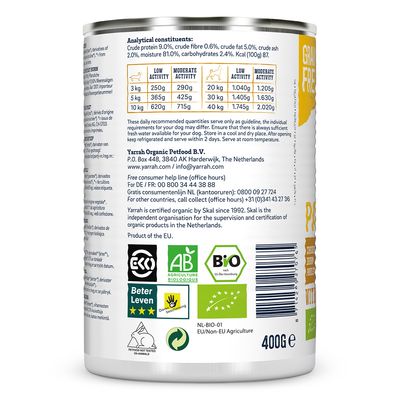 Zkušební balení smíšeného kuřete Yarrah Organic